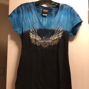 Short sleeved Harley Davidson women’s T-shirt